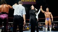 Lex Luger: Co-won the 1994 Royal Rumble with Bret Hart